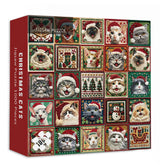 Christmas Cats Jigsaw Puzzle 1000 Pieces